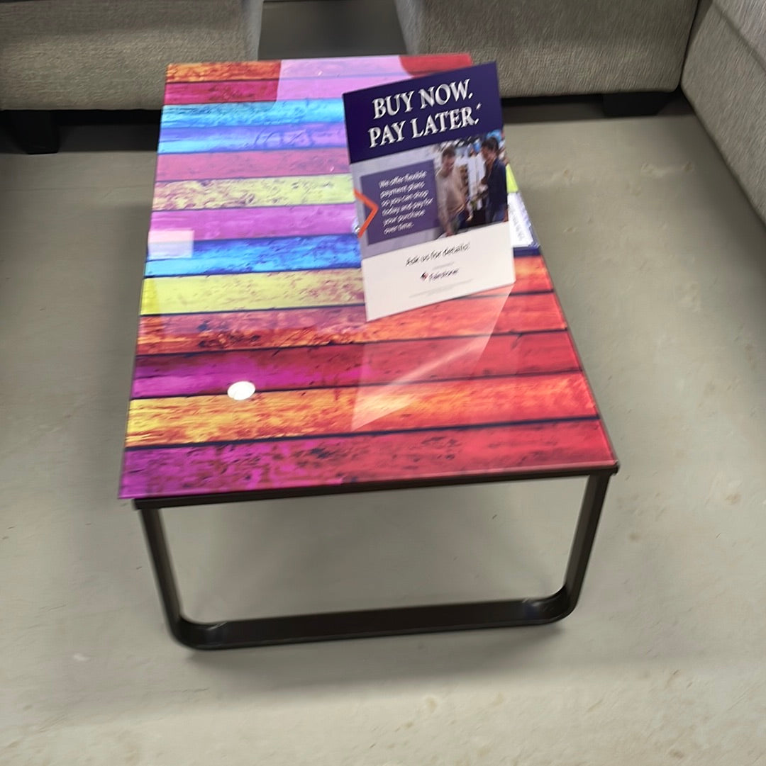 Rainbow deals coffee table