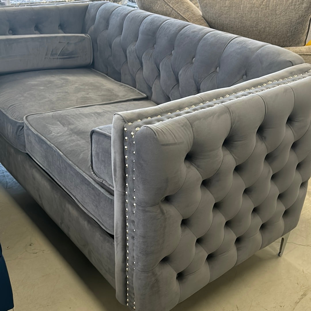 Velvet sofa love and chair 3 pc $2499