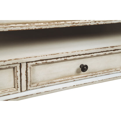 Allison Coffee Table - White/Brown