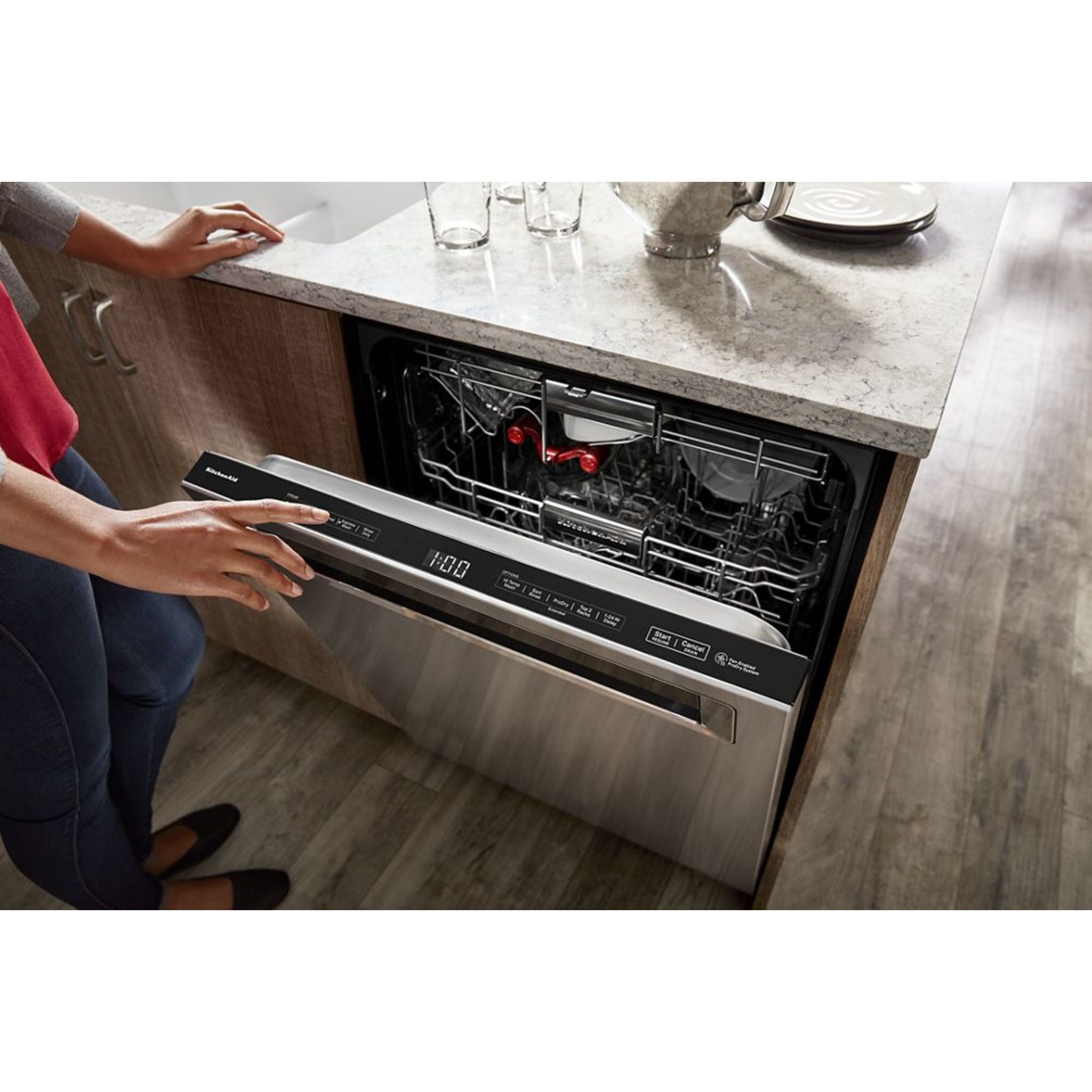 Kitchenaid best sale stainless dishwasher