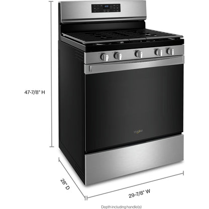 Whirlpool Gas Range (WFG550S0LZ) - Stainless Steel