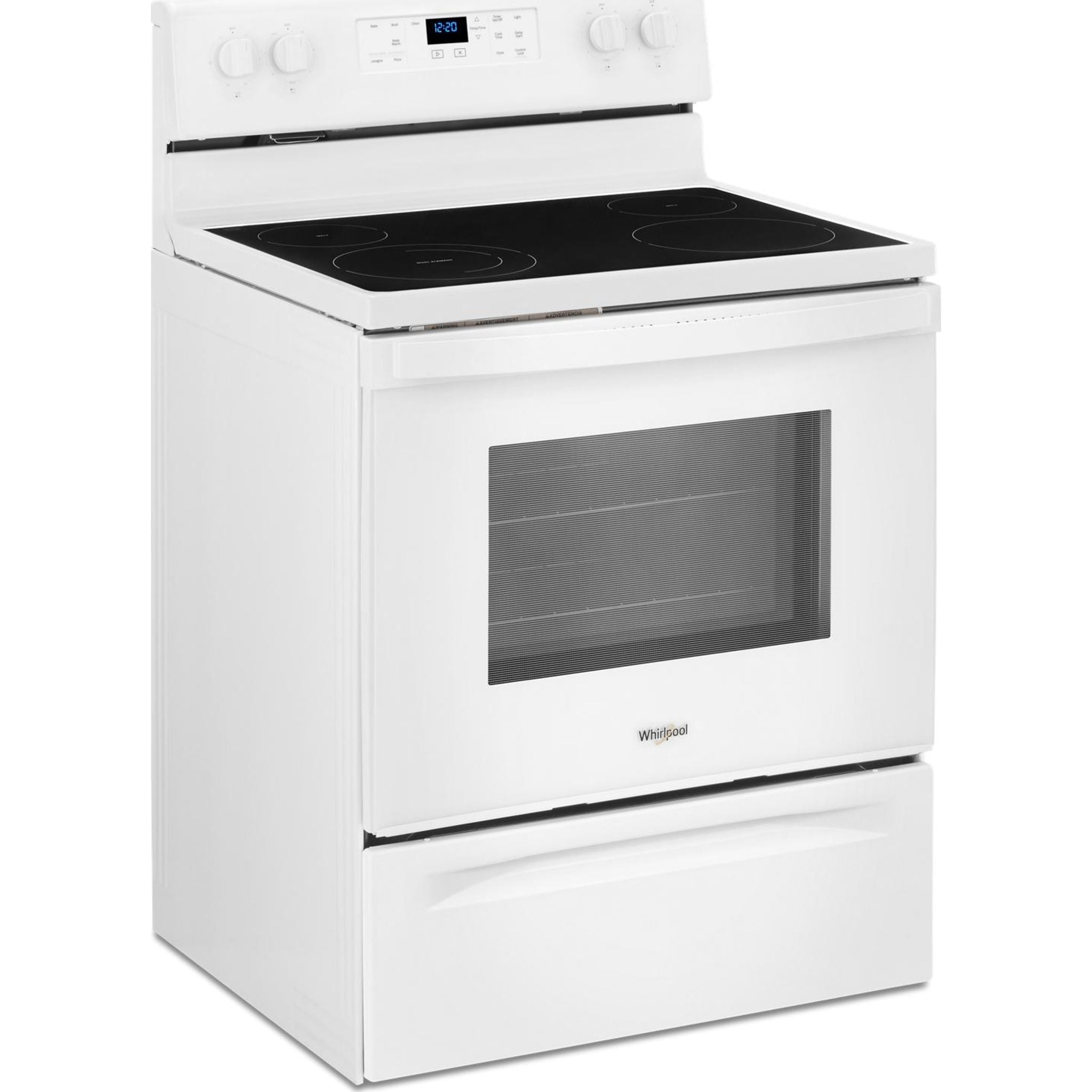 Whirlpool self online cleaning electric oven