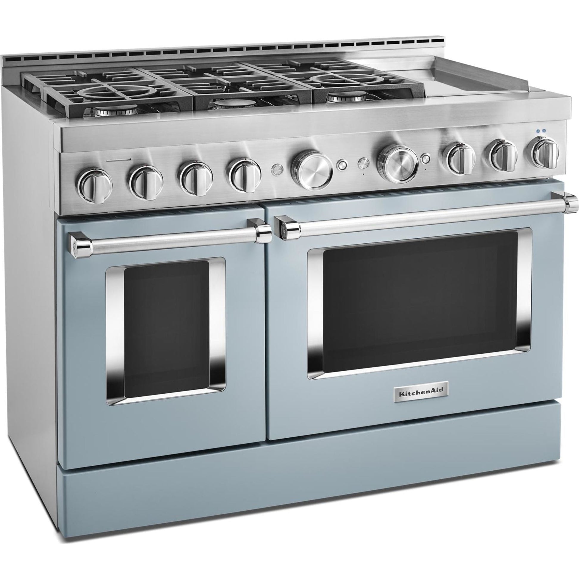 KitchenAid Gas Range (KFGC558JMB) - Misty Blue