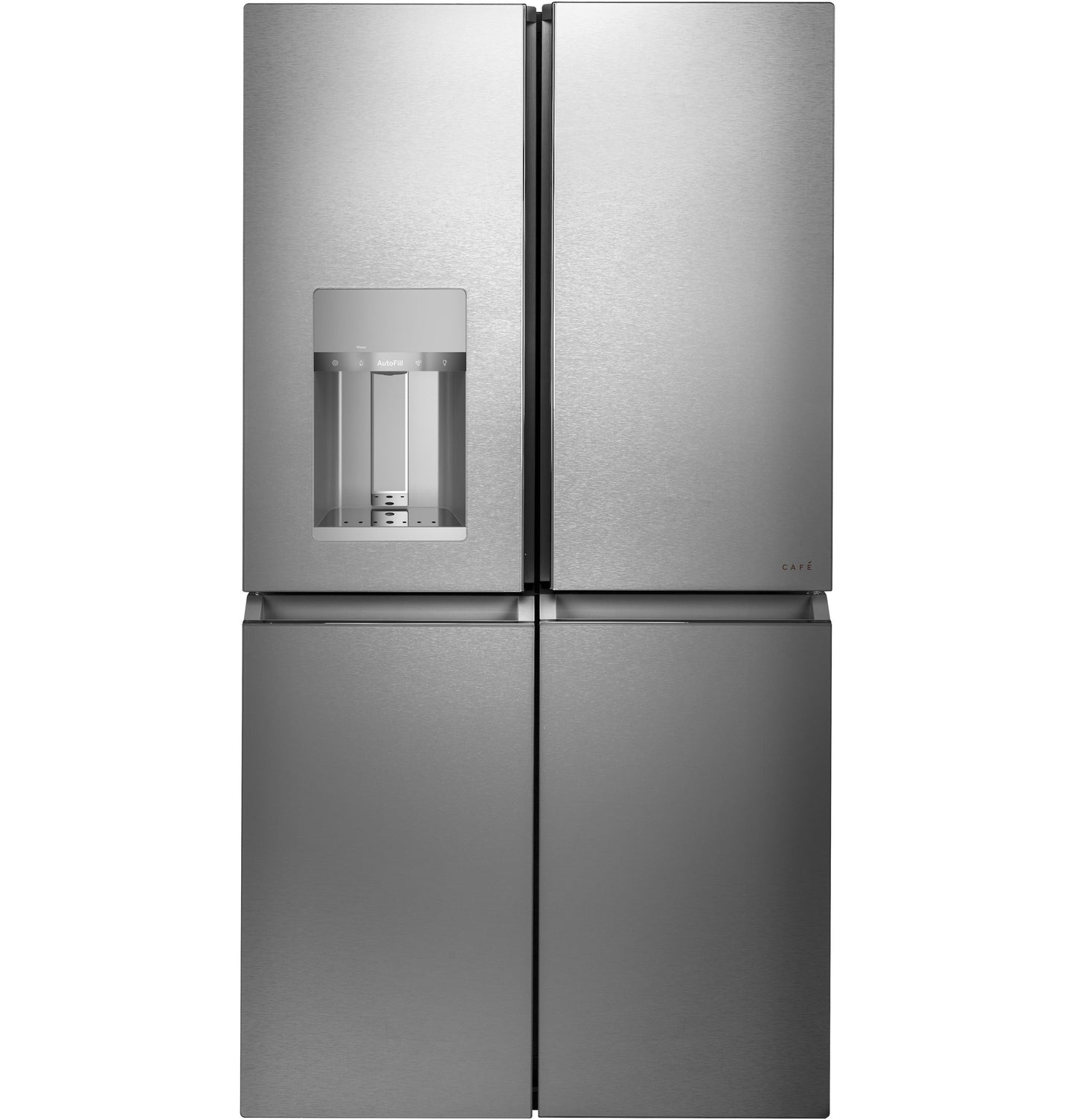 Café ENERGY STAR® 27.4 Cu. Ft. Quad-Door Refrigerator Modern Glass - CQE28DM5NS5