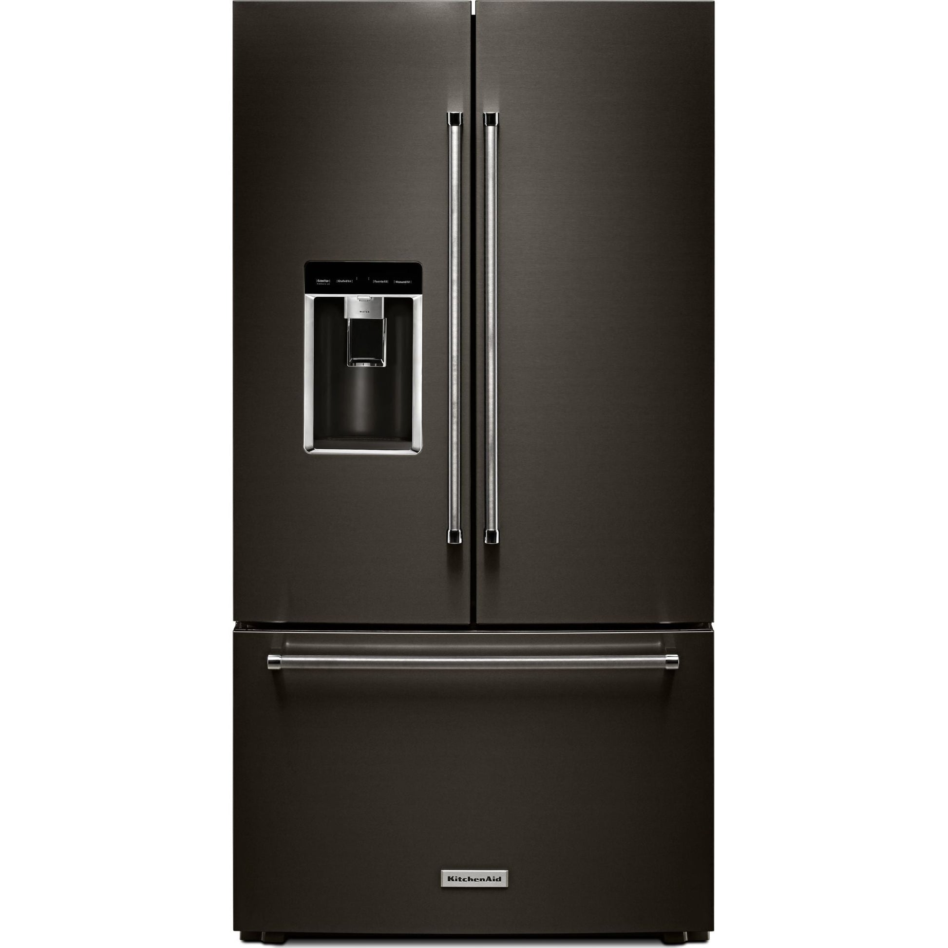 KitchenAid French Door Fridge (KRFC704FBS) - Black Stainless