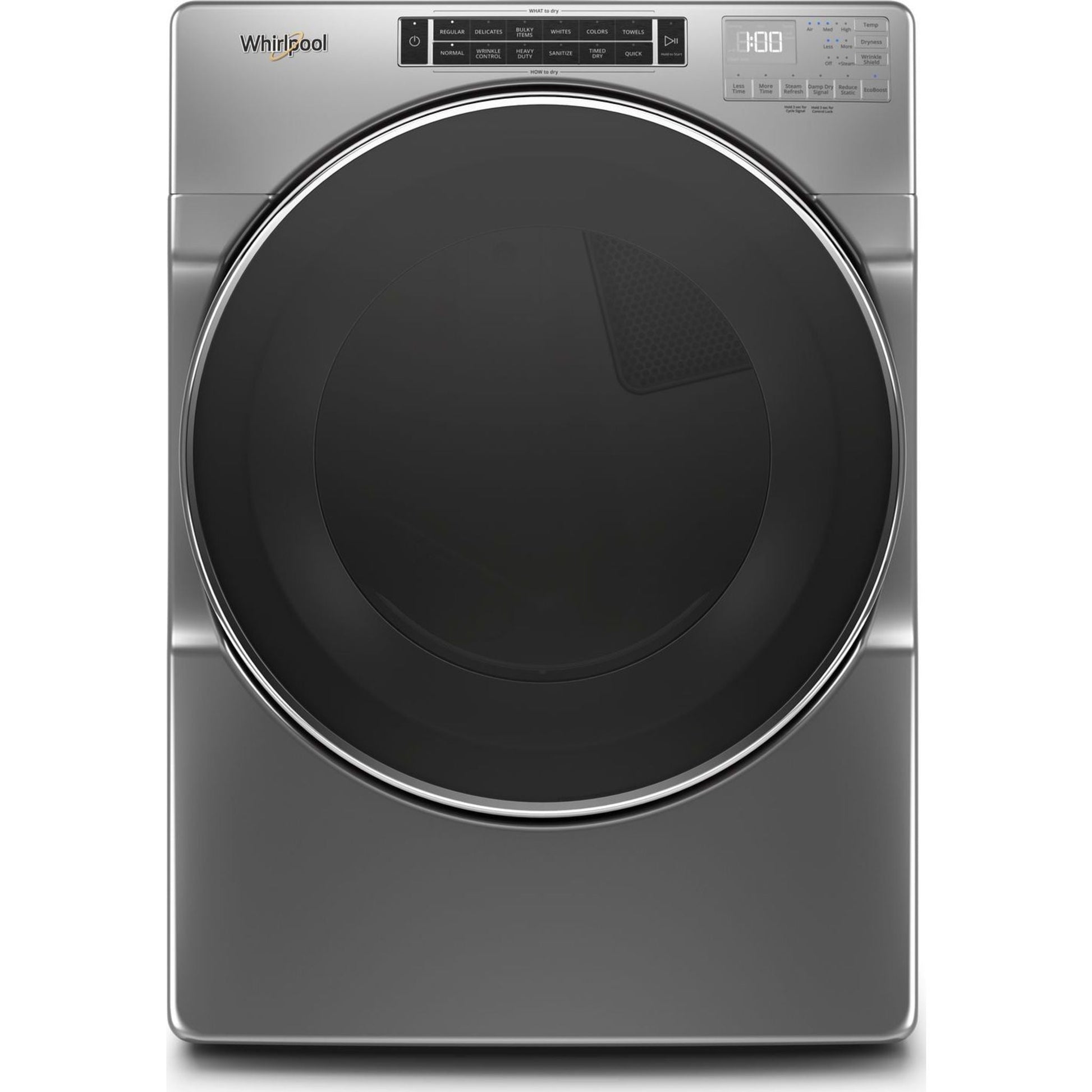 Whirlpool Gas Dryer (WGD8620HC) - Chrome Shadow