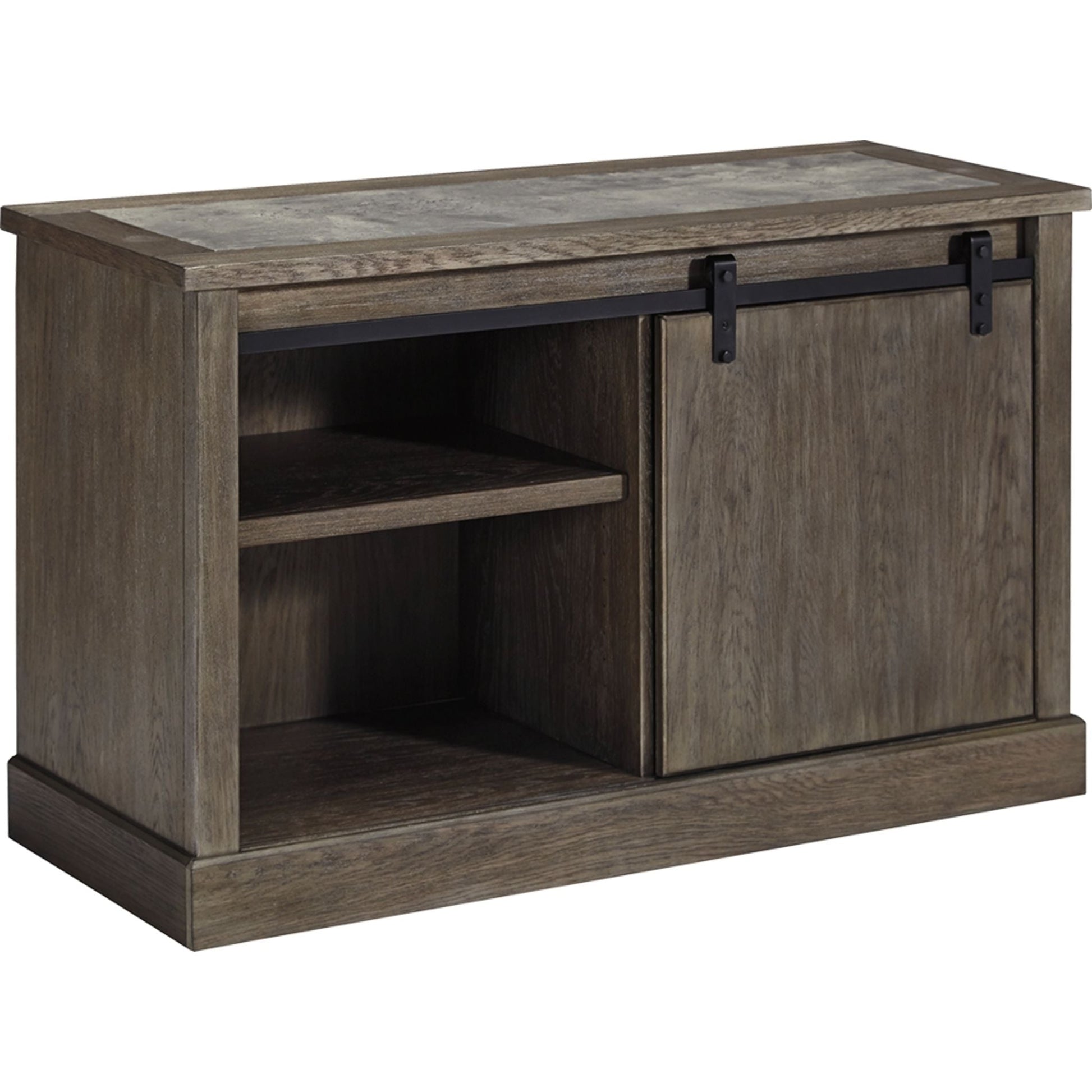 Luxenford Large Credenza - Grayish Brown