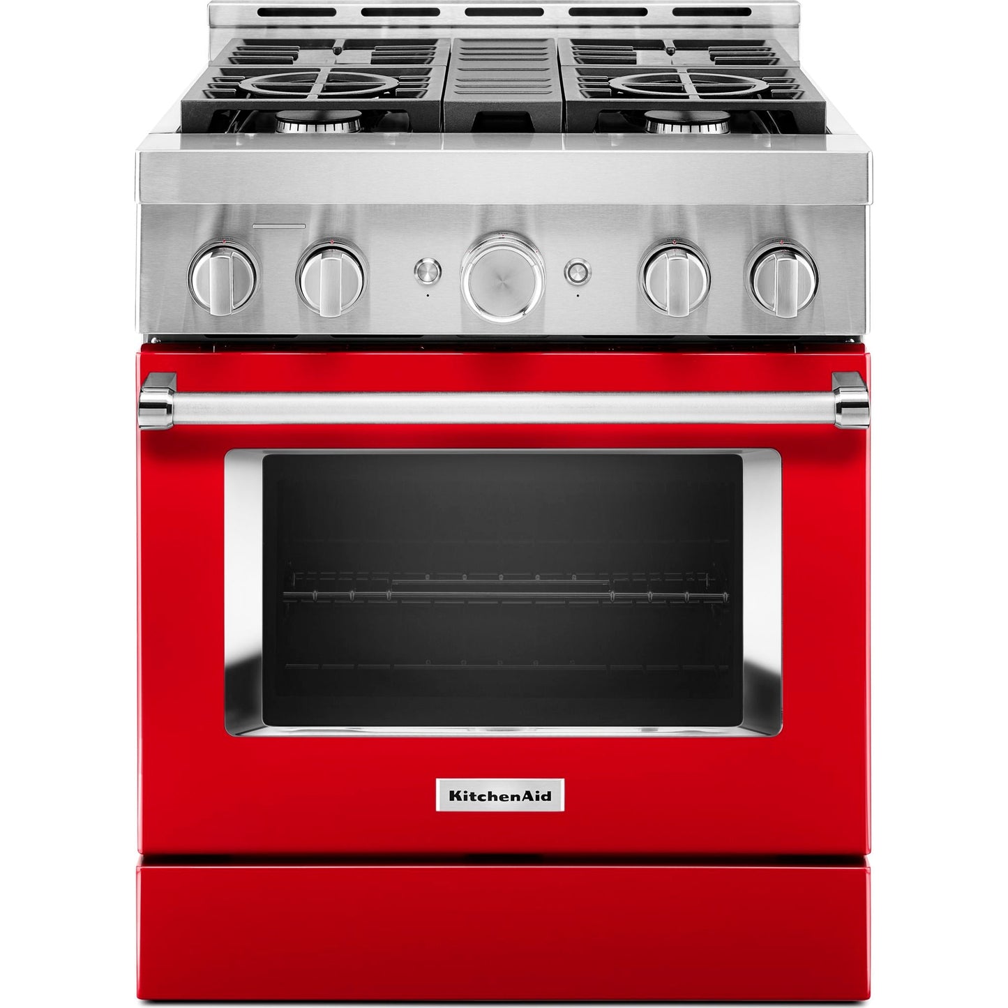 KitchenAid Gas Range (KFGC500JPA) - Passion Red