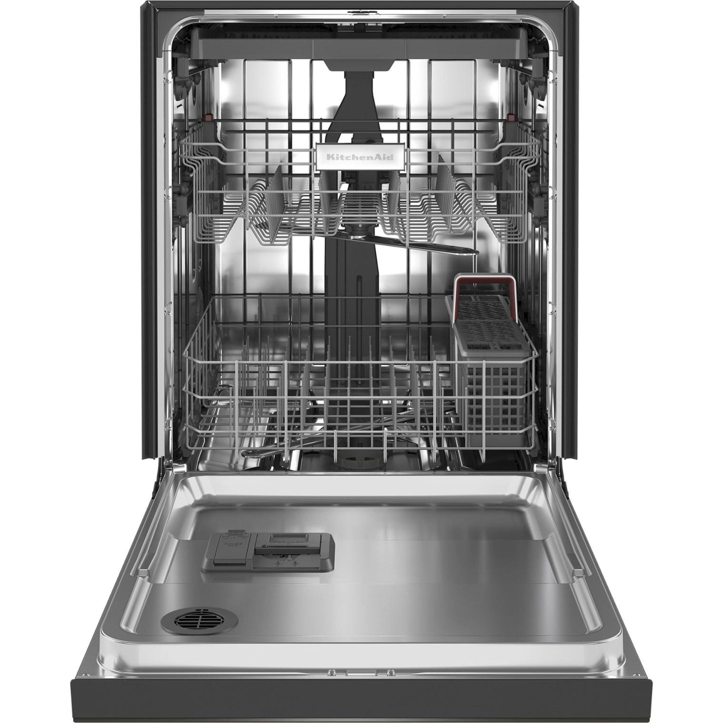 KitchenAid Dishwasher Stainless Steel Tub (KDFE204KBS) - Black Stainless