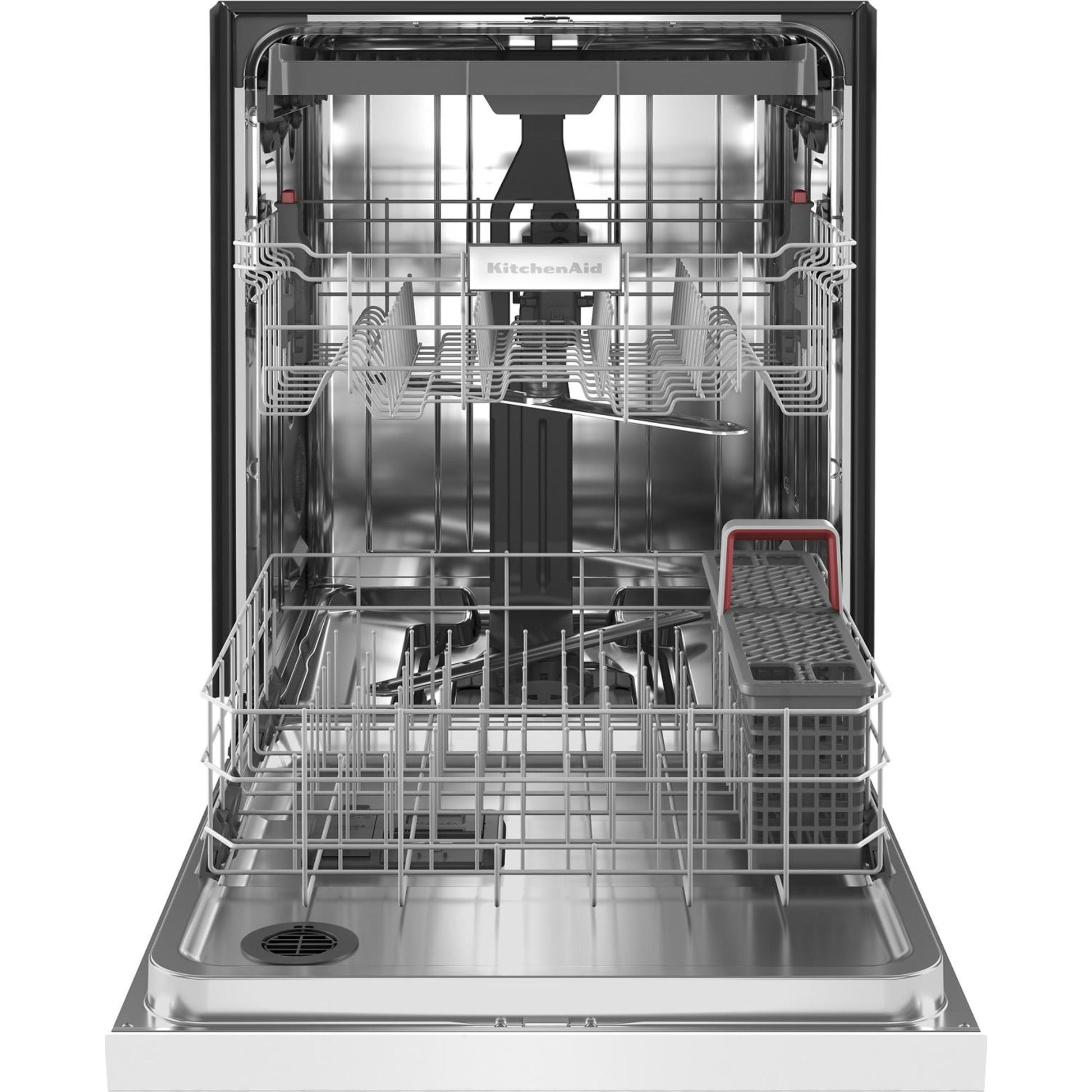 KitchenAid Dishwasher Stainless Steel Tub (KDFE204KWH) - White