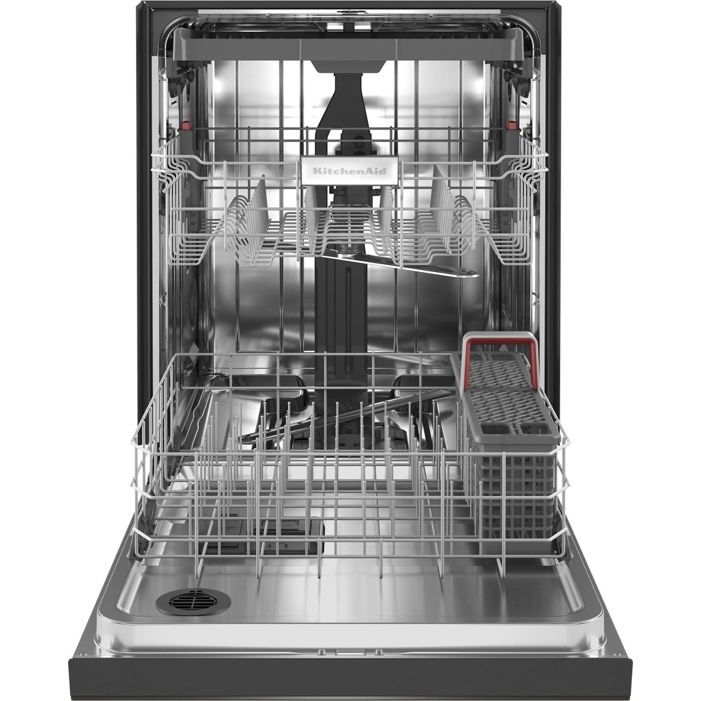 KitchenAid Dishwasher Stainless Steel Tub (KDFE204KBS) - Black Stainless