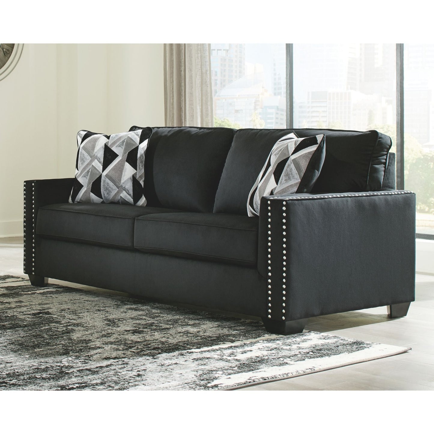 Gleston Sofa - Onyx