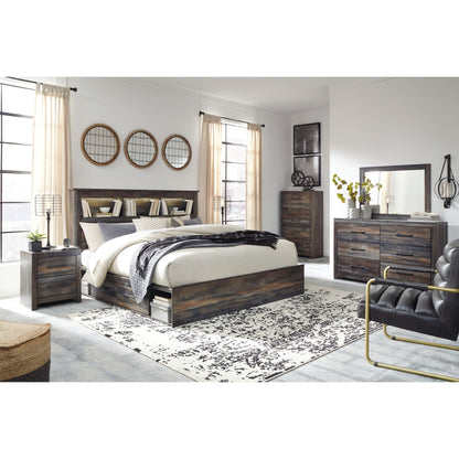 Drystan 5 Piece King Bedroom - Multi