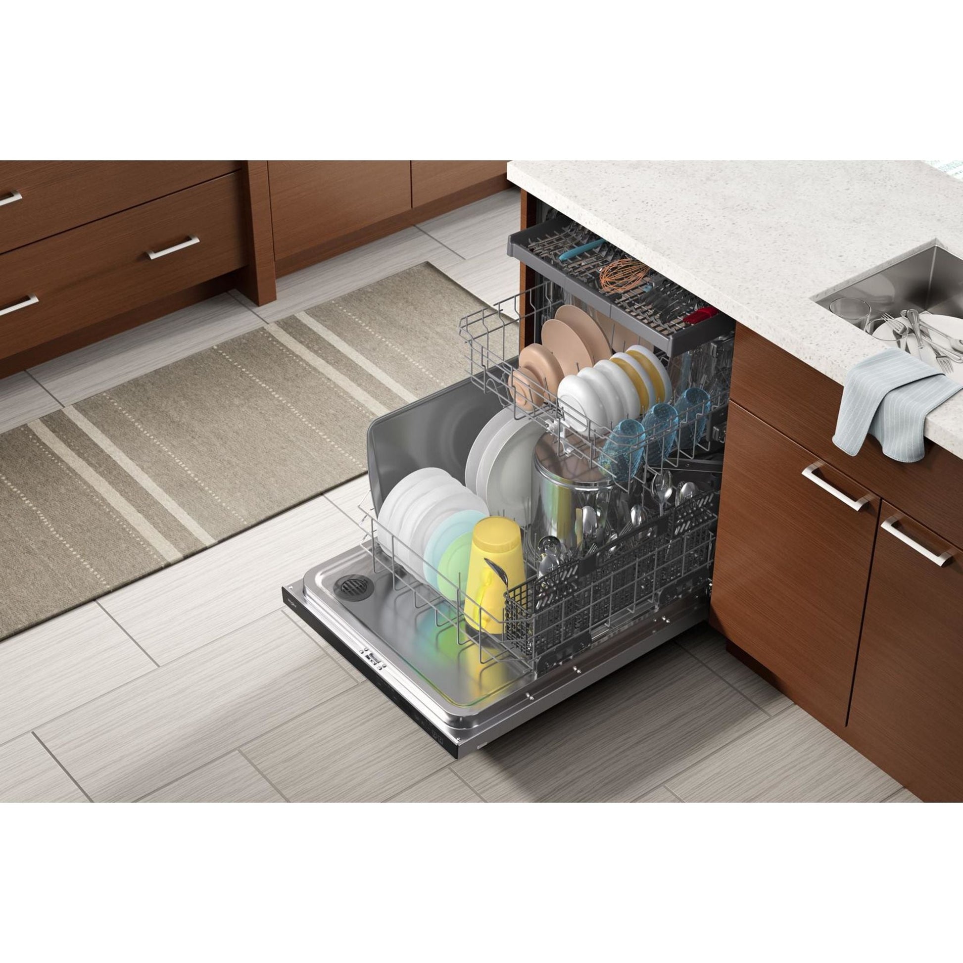 Whirlpool Dishwasher Stainless Steel Tub (WDTA50SAKZ) - Stainless Steel