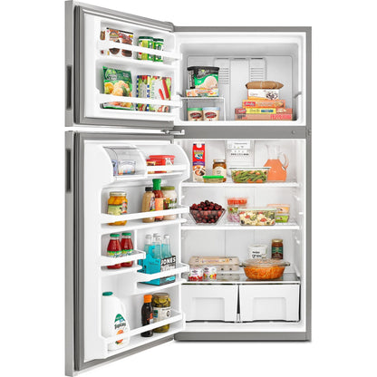 Amana Top Mount Fridge (ART318FFDW) - White