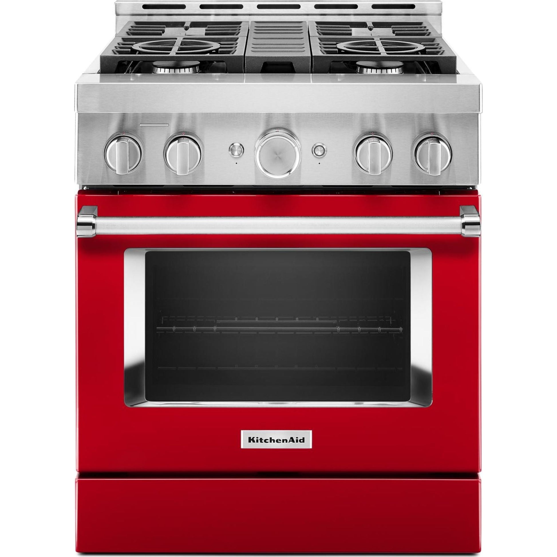 KitchenAid Gas Range (KFGC500JPA) - Passion Red