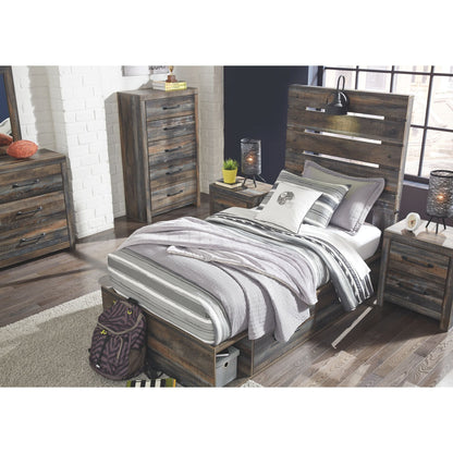 Drystan 4 Piece Twin Storage Bed - Multi