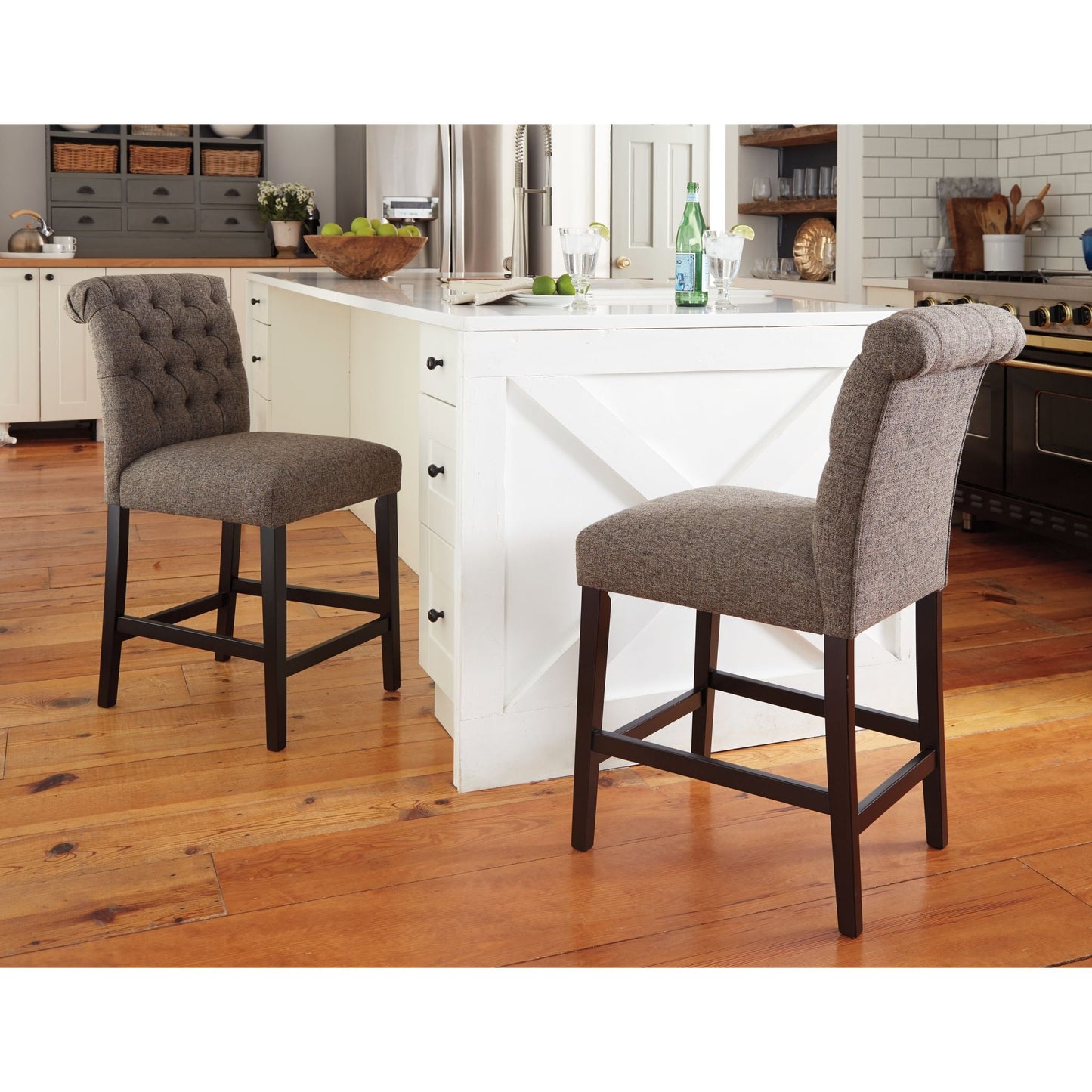 Tripton Bar Stool - Graphite - (D530-224)