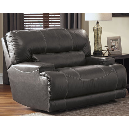 McCaskill Wide Seat Recliner - Gray