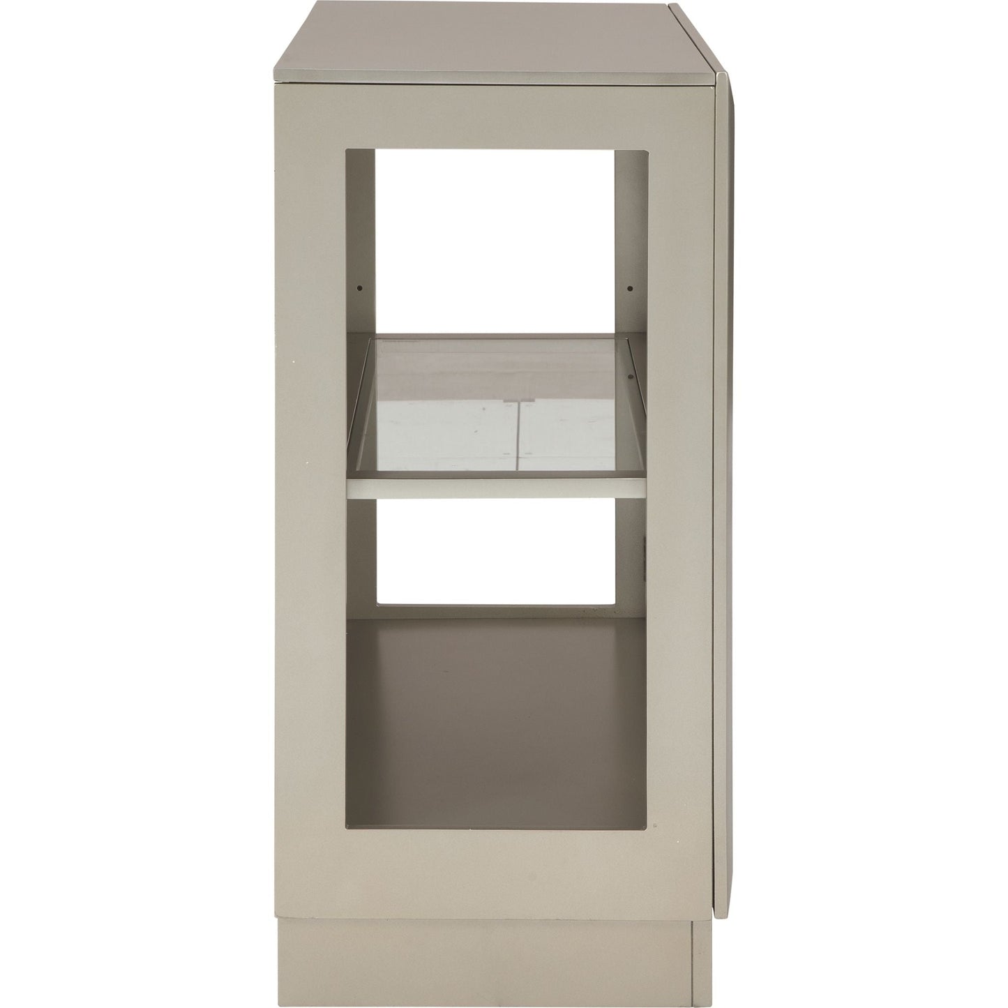 Chaseton Accent Cabinet - Metallic Gray