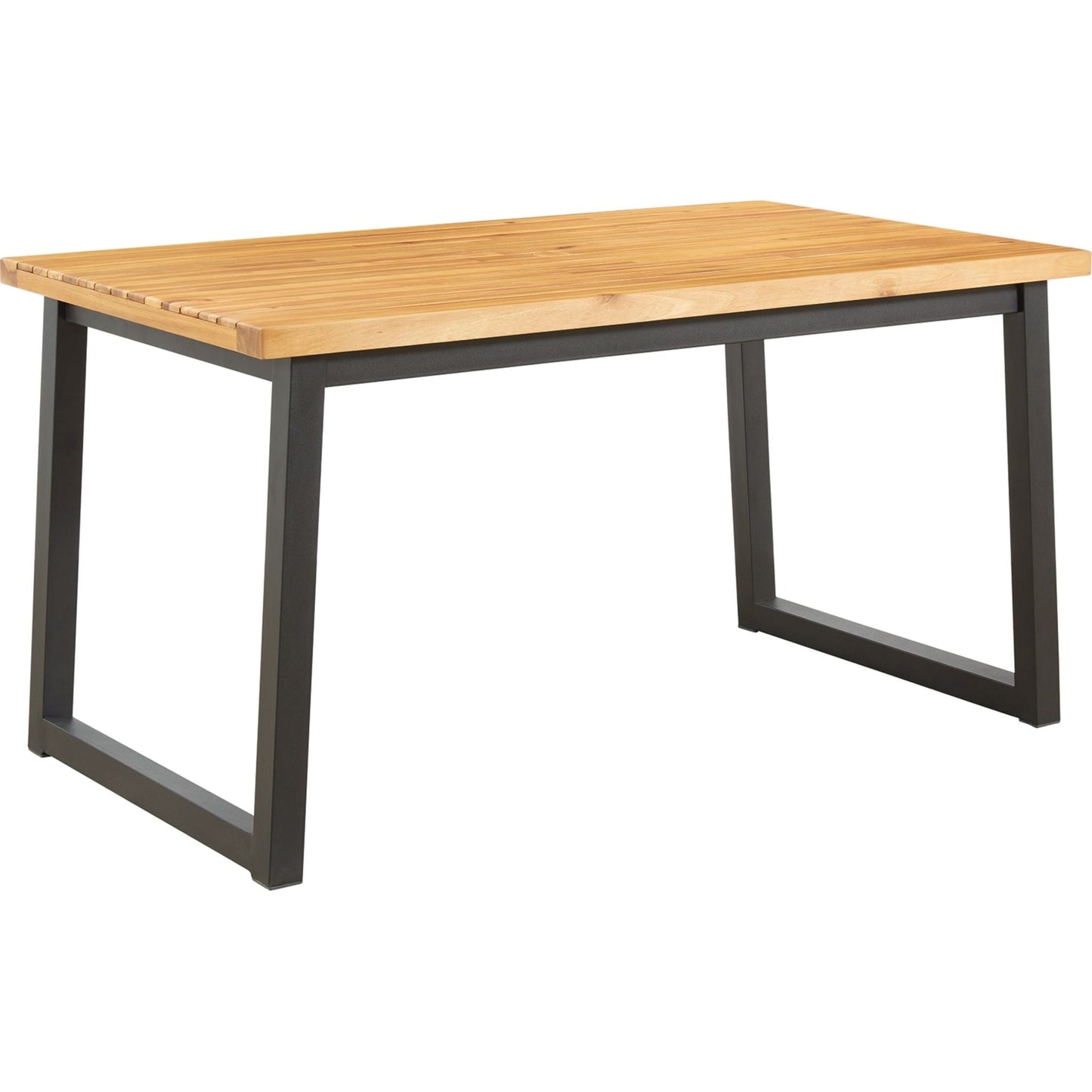Outdoor Town Wood Table Brown/Black