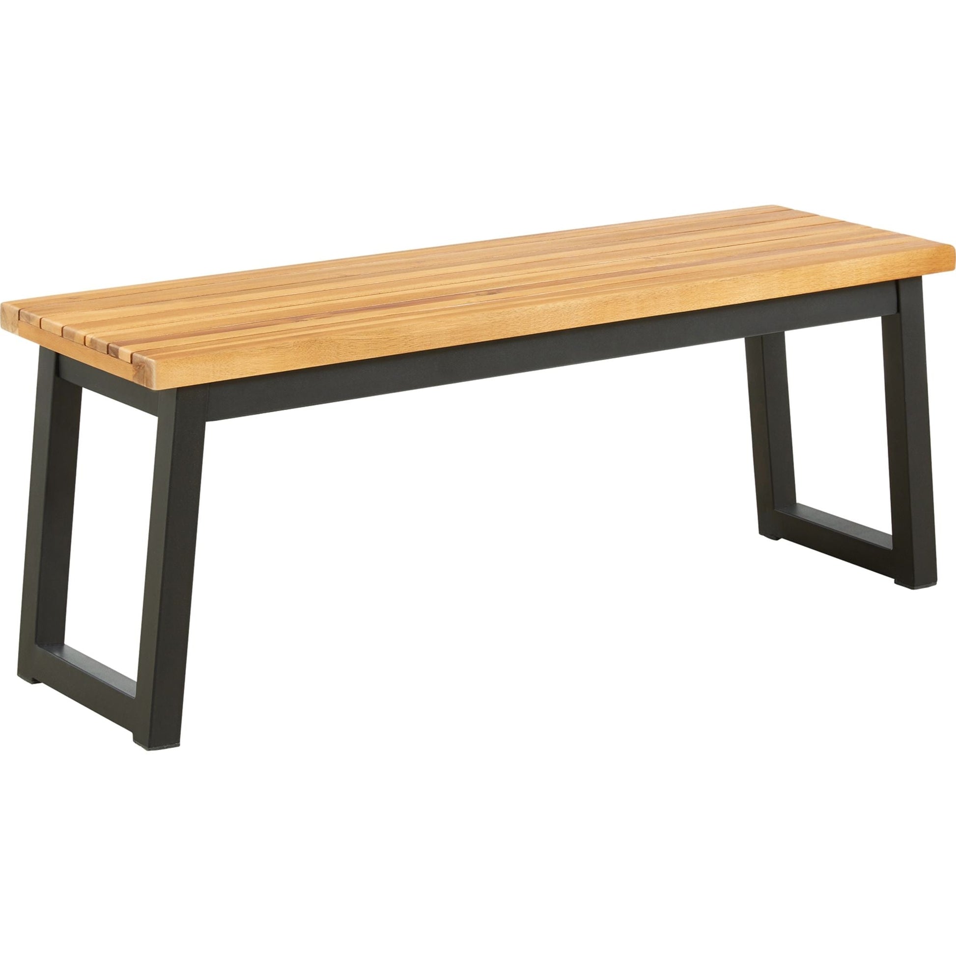 Outdoor Town Wood Table Brown/Black