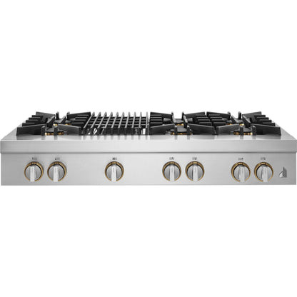 JennAir 48" Gas Cooktop (JGCP648HL) - Stainless Steel