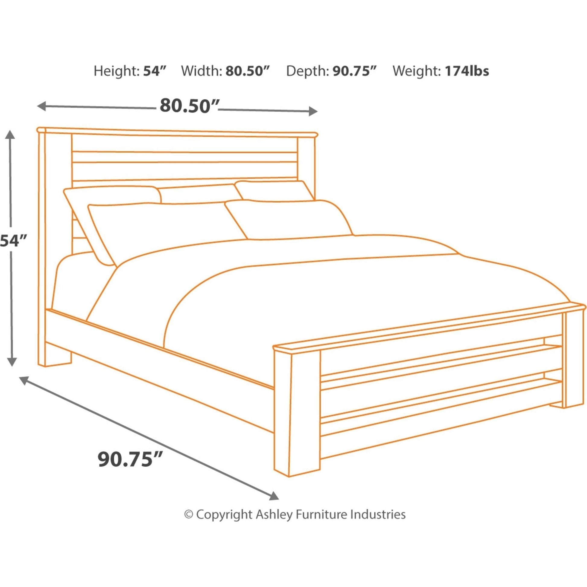 Zelen 3 Piece Poster Bed