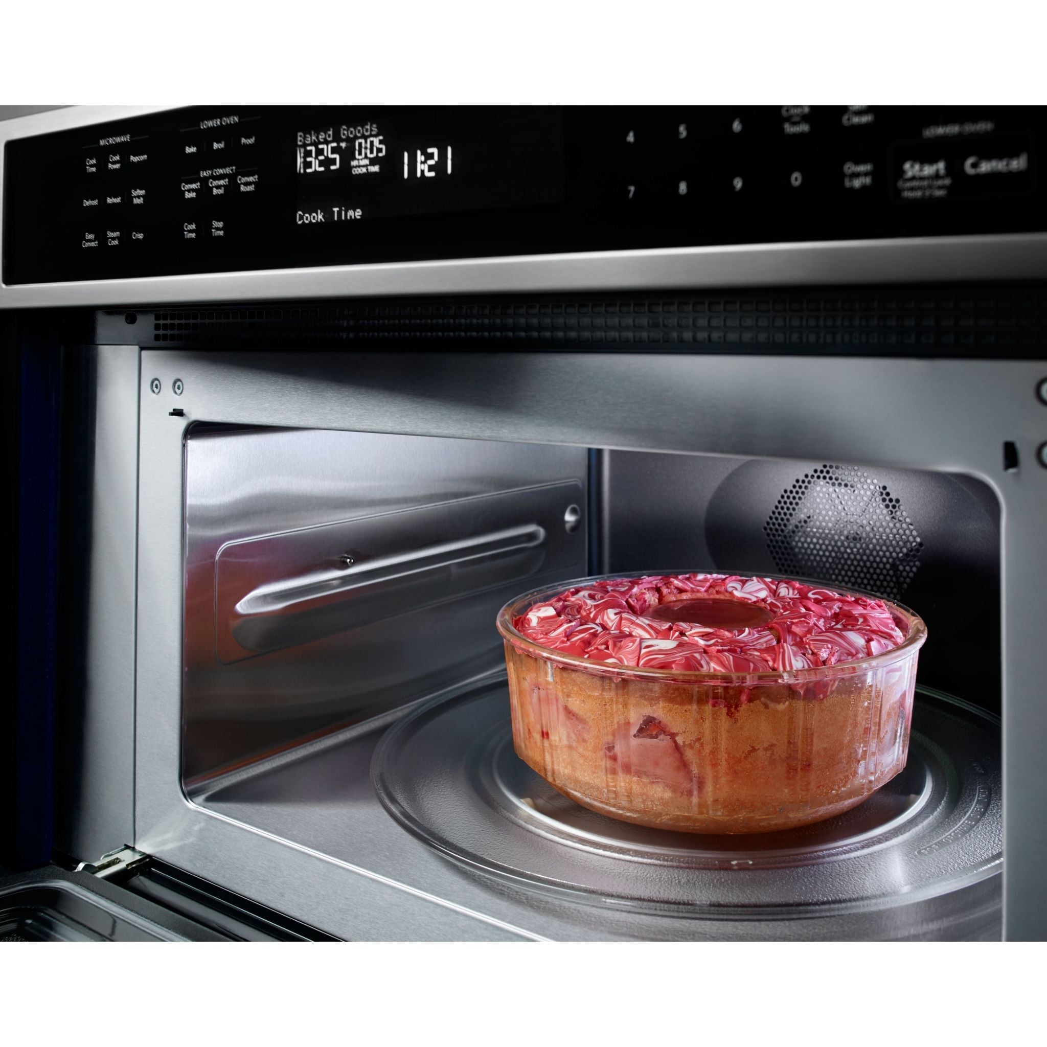 Kitchenaid easy deals convect microwave