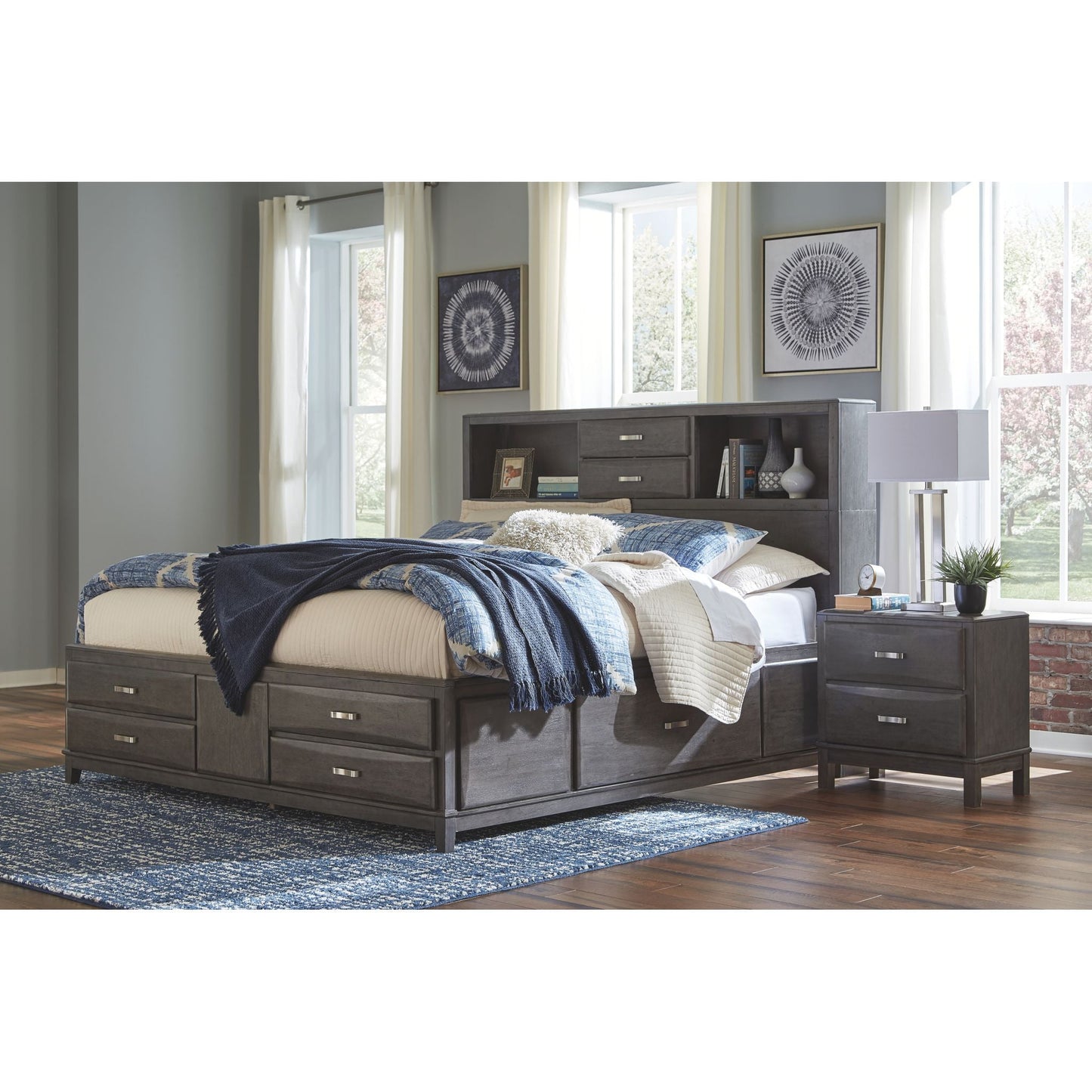 Caitbrook 3 Piece Storage Bed