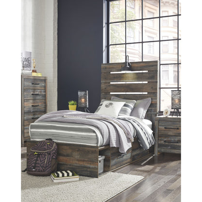 Drystan 4 Piece Twin Storage Bed - Multi