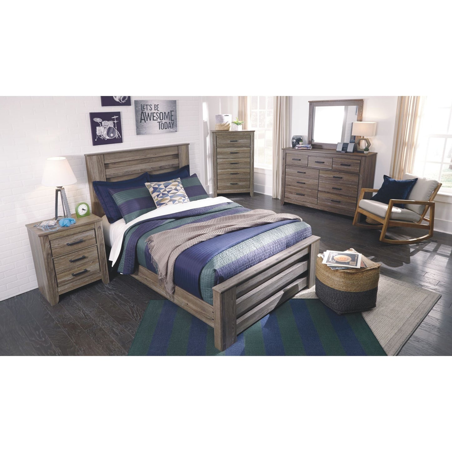 Zelen 3 Piece Poster Bed