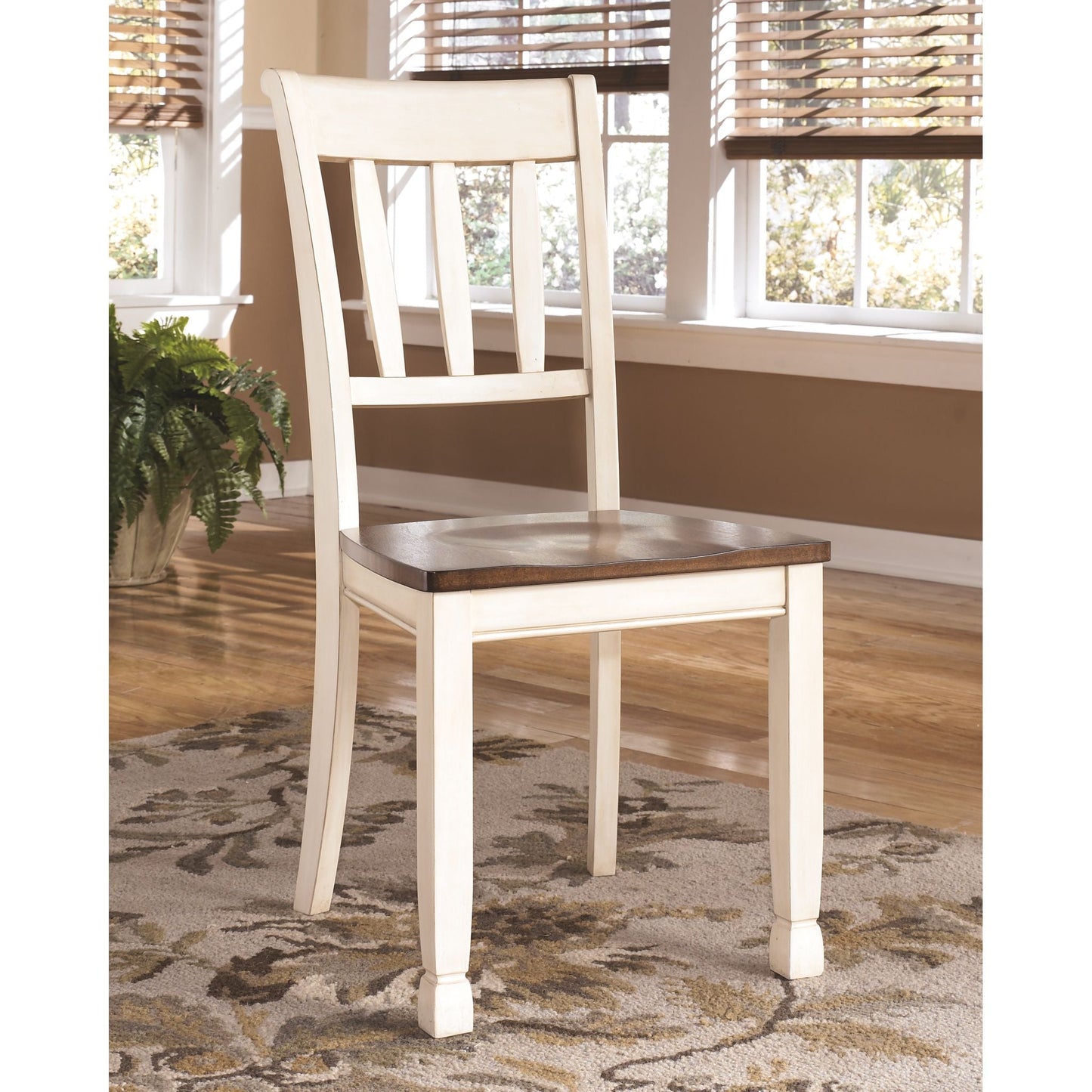 Whitesburg 8 Piece Casual Dining - Brown/Cottage White - (PKG002056)