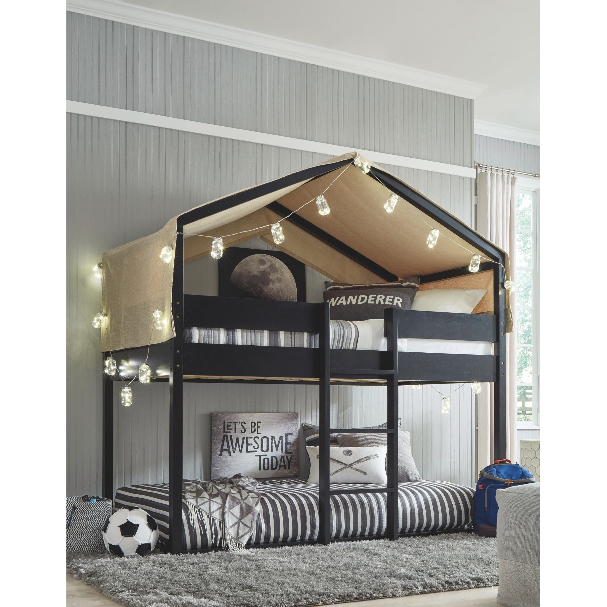 Lulu twin bunk clearance bed